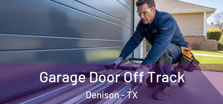  Garage Door Off Track Denison - TX