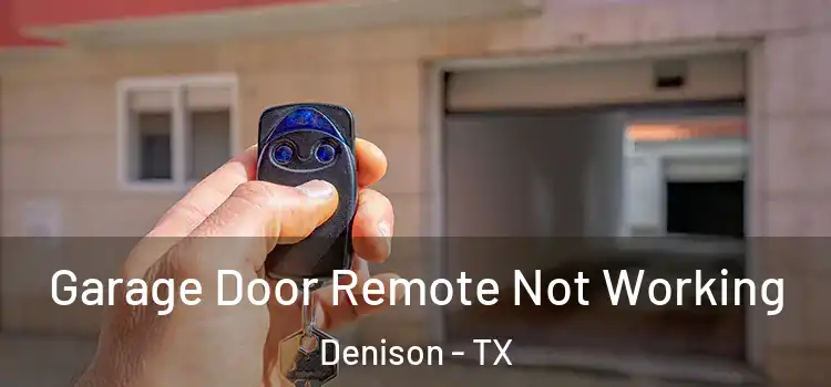  Garage Door Remote Not Working Denison - TX