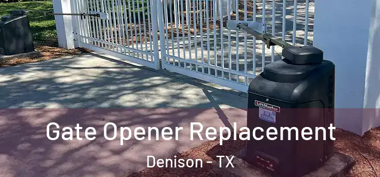 Gate Opener Replacement Denison - TX