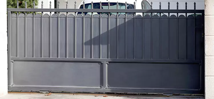 Metal Driveway Gate Installation Denison